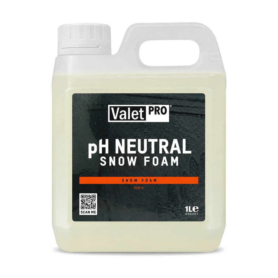 ValetPro pH Neutral Snow Foam 1L, product photo on white