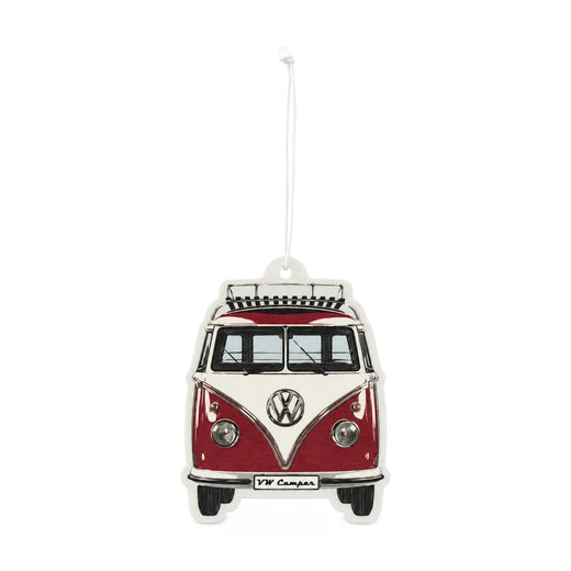 VW T1 Bus Hanging Air Freshener Vanilla Red