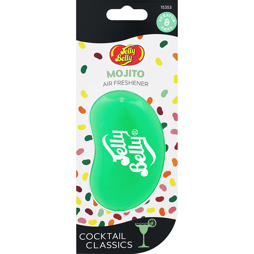 JELLY BELLY MOJITO COCKTAIL - 3D AIR FRESHENER - The Drivers HQ