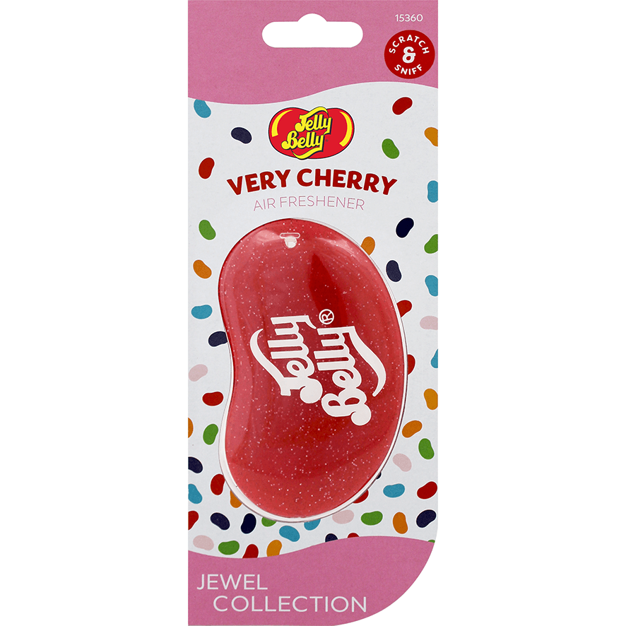 JELLY BELLY VERY CHERRY - 3D AIR FRESHENER - The Drivers HQ