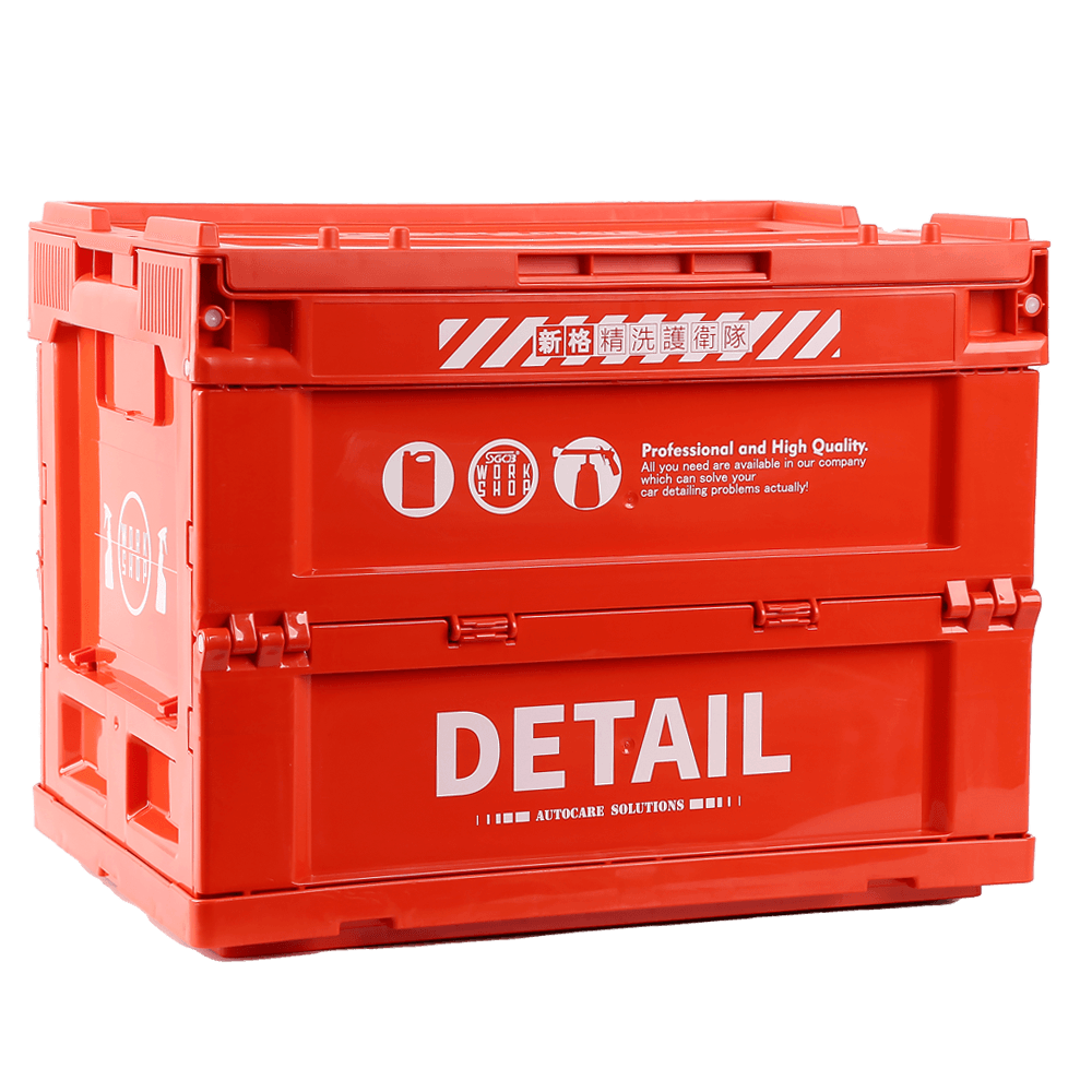 SGCB COLLAPIBLE STORAGE BIN PLATIC FOLDABLE CRATE - LARGE - The Drivers HQ