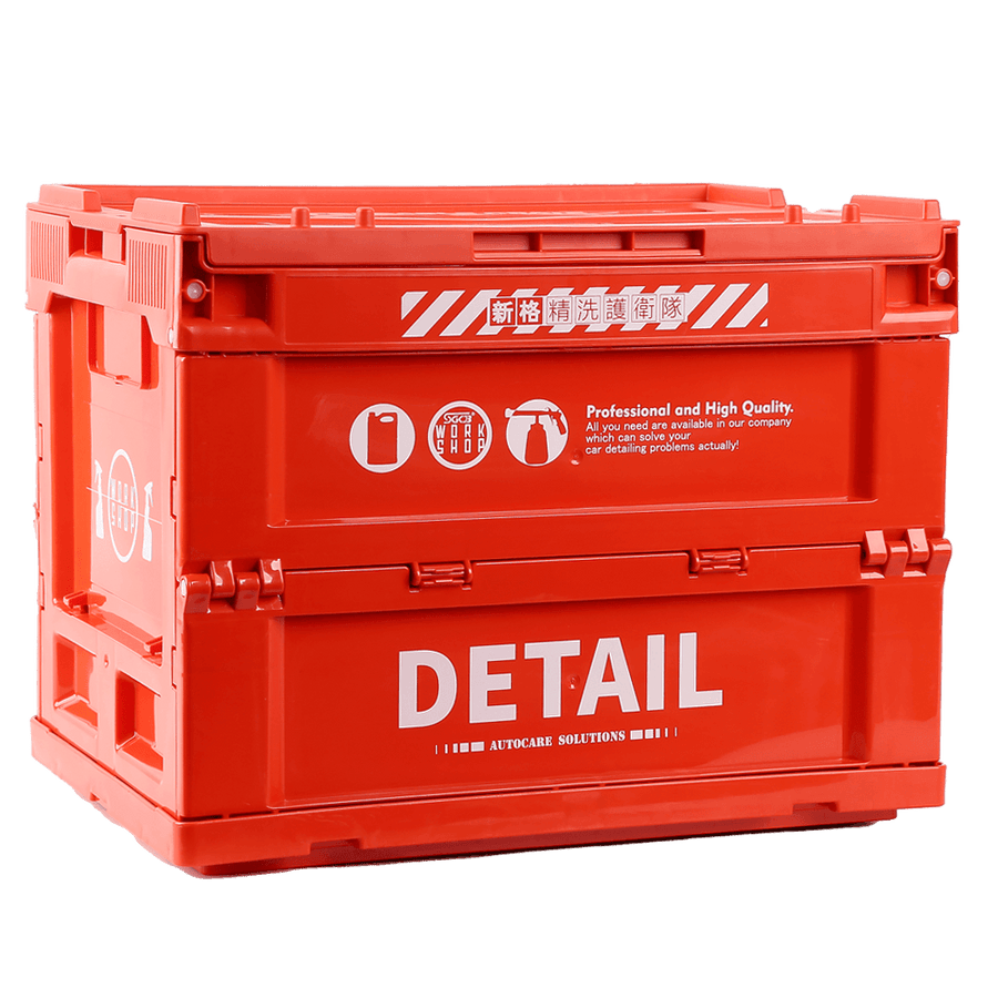 SGCB COLLAPIBLE STORAGE BIN PLATIC FOLDABLE CRATE - LARGE - The Drivers HQ