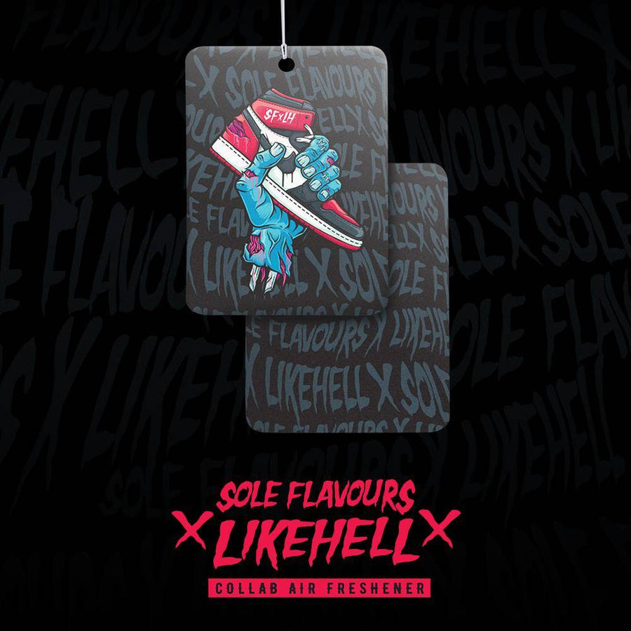 SOLE FLAVOURS X LIKE HELL AIR FRESHENER - The Drivers HQ
