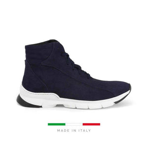 SPARCO MONZA LESMO ANKLE BOOTS / TRAINERS – BLUE - The Drivers HQ