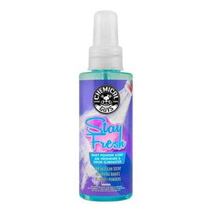 CHEMICAL GUYS - STAY FRESH BABY POWDER SCENTED AIR FRESHENER & ODOR ELIMINAT - The Drivers HQ