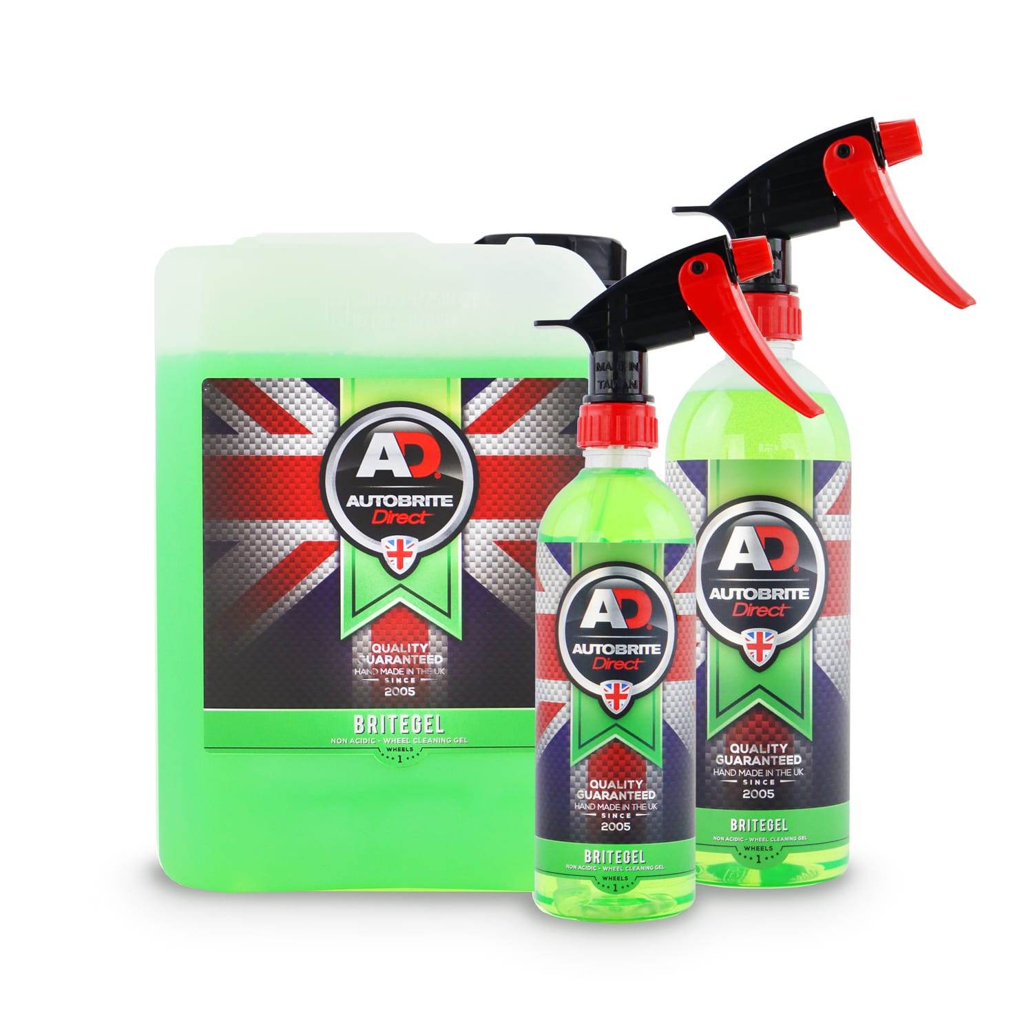 Autobrite Britegel Gel Based Wheel Cleaner (500ml, 1L & 5L) - The Drivers HQ