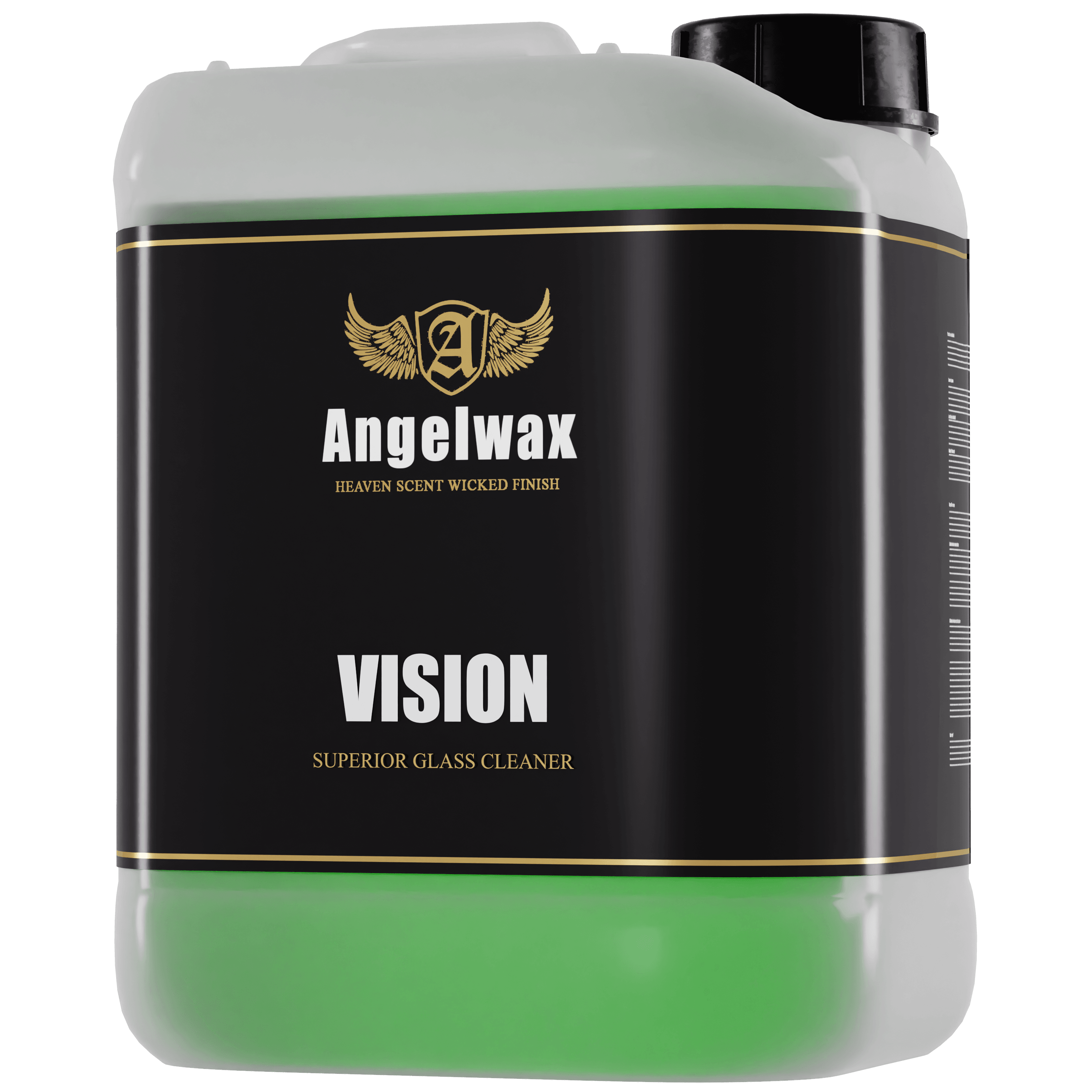 AngelWax Vision - Superior Automotive Glass Cleaner (500ml & 5L) - The Drivers HQ
