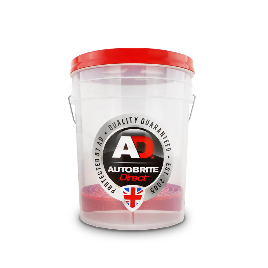 AutoBrite Detailing Bucket Clear - Bucket, Gemma Seal And Dirt Guard - The Drivers HQ