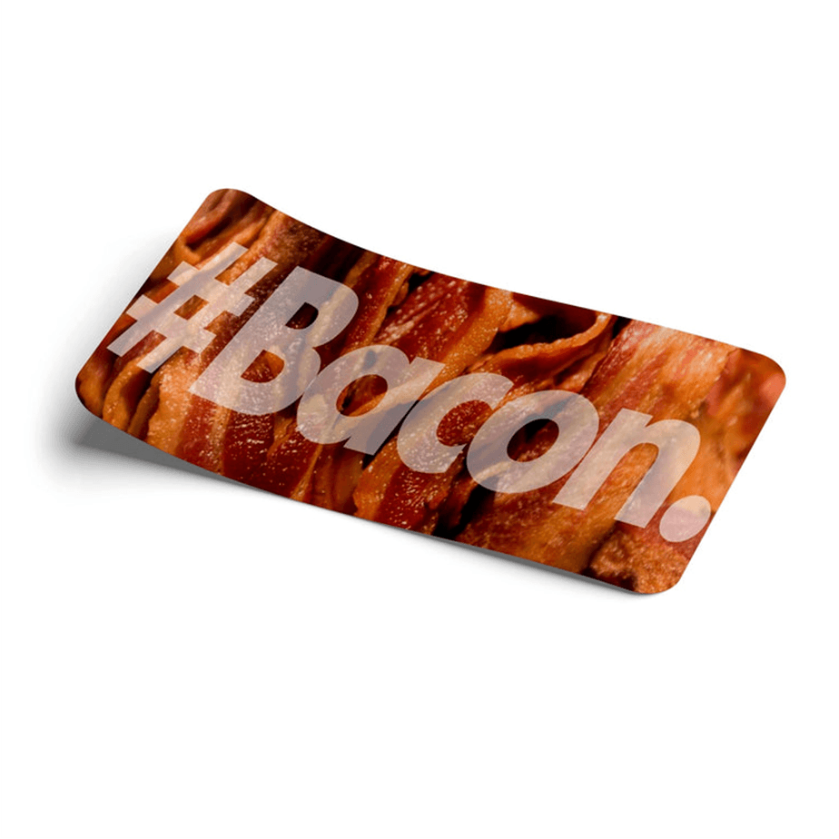 Strictly Static #Bacon Slap Sticker Decal - The Drivers HQ