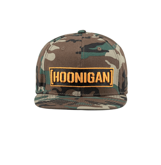 Hoonigan Censor Bar Woodland Camo Snapback