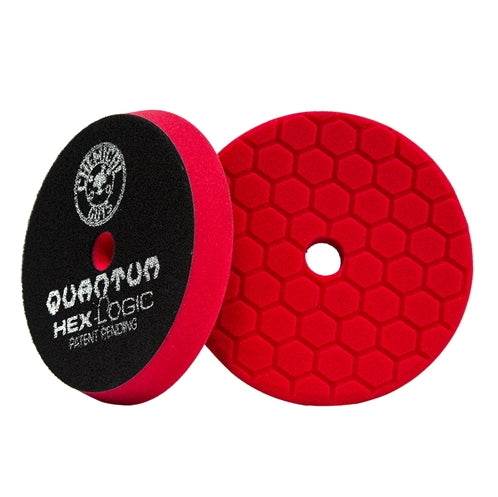 CHEMICAL GUYS - HEX-LOGIC QUANTUM Finesse Finishing - Red 6.5″ - The Drivers HQ