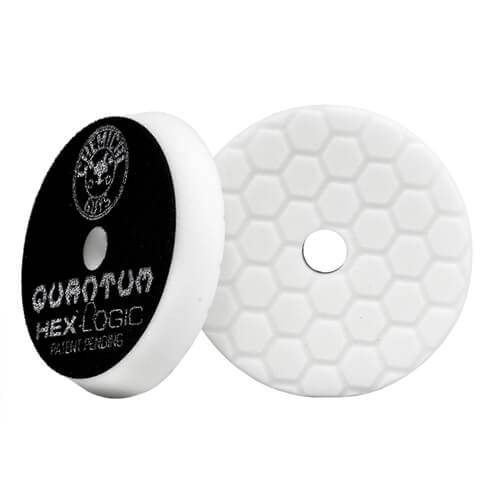 CHEMICAL GUYS - HEX-LOGIC QUANTUM Polishing Pad - White 6.5″ - The Drivers HQ