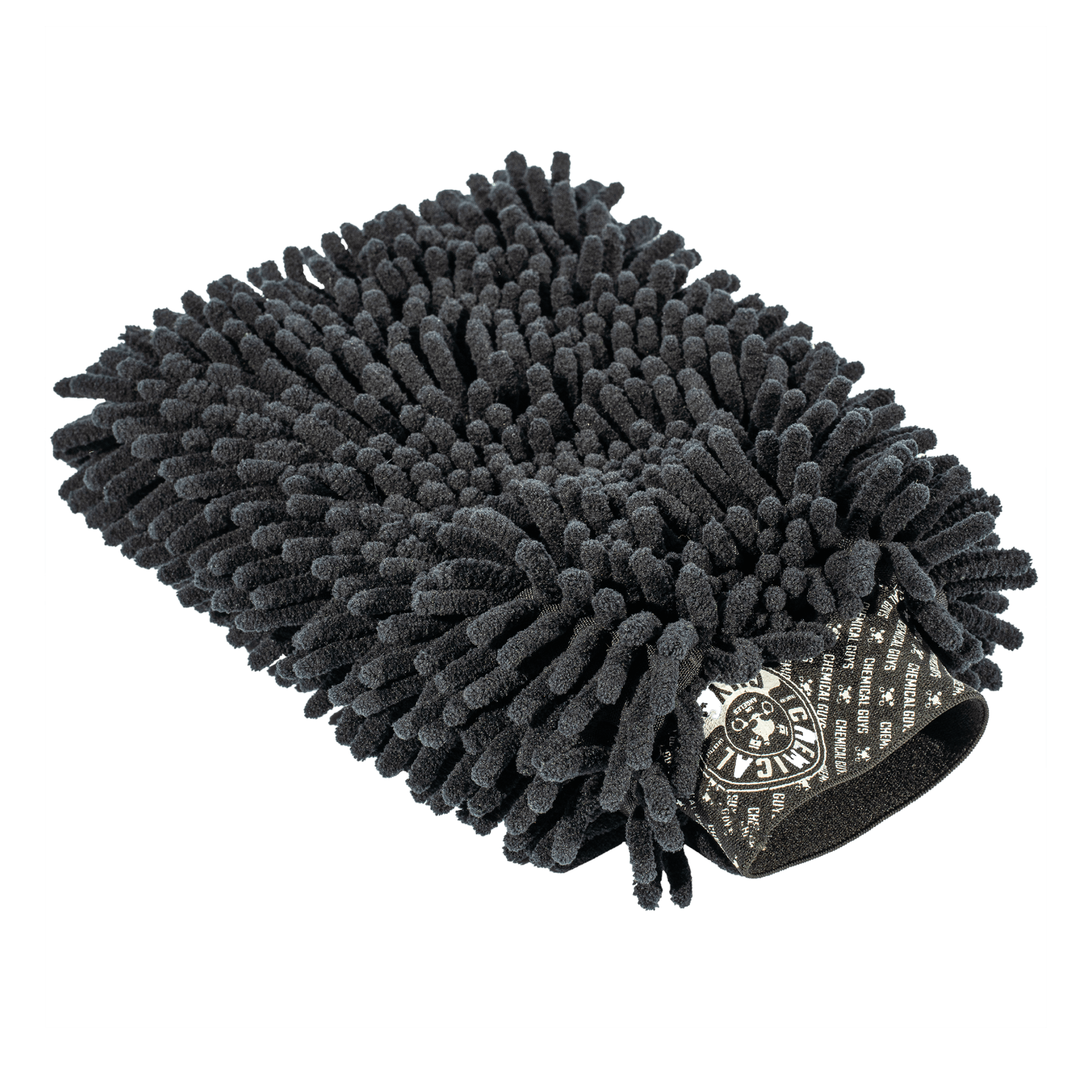 CHEMICAL GUYS CHENILLE MICROFIBER PREMIUM WASH MITT - BLACK - The Drivers HQ