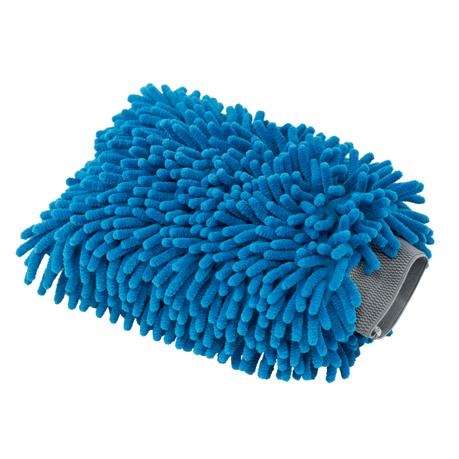 CHEMICAL GUYS CHENILLE PREMIUM SCRATCH-FREE MICROFIBER WASH MITT BLUE - The Drivers HQ