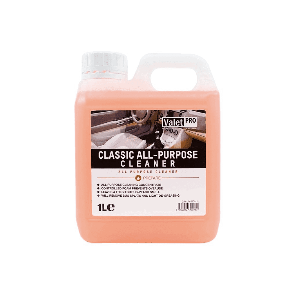 ValetPro Classic All Purpose Cleaner (500ml, 1L & 5L) - The Drivers HQ