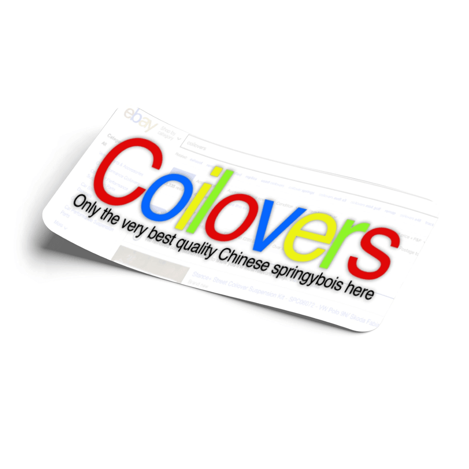 Strictly Static Coilovers Springybois Slap Sticker Decal - The Drivers HQ