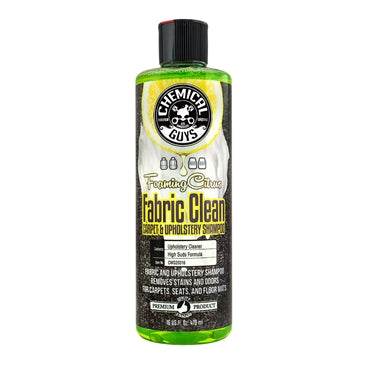 CHEMICAL GUYS FOAMING CITRUS FABRIC CLEAN CARPET & UPHOLSTERY SHAMPOO 500ml - The Drivers HQ