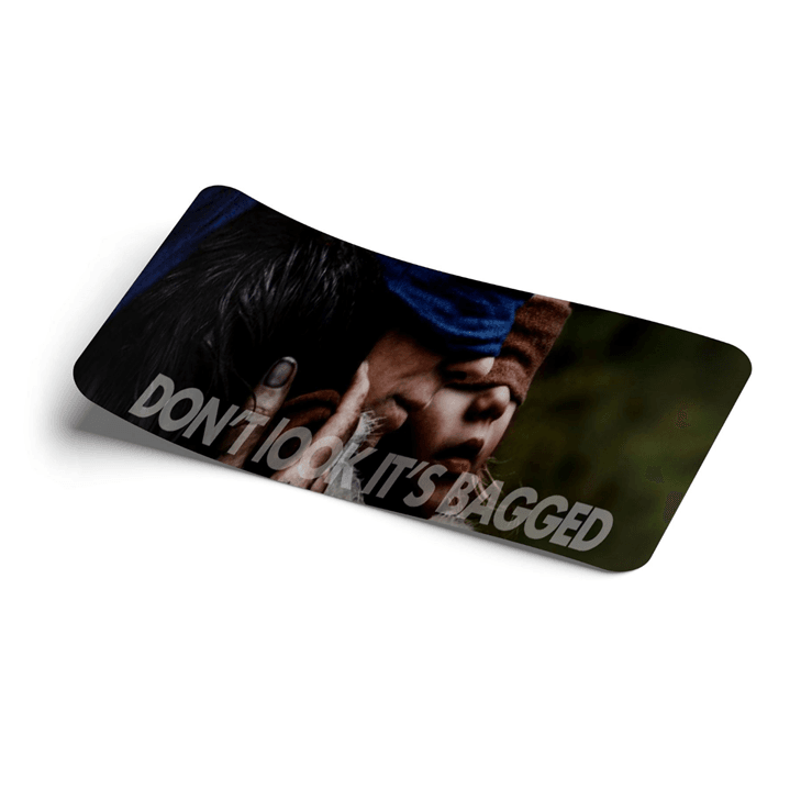 STRICTLY STATIC DONT LOOK ITS BAGGED DECAL SLAP - The Drivers HQ