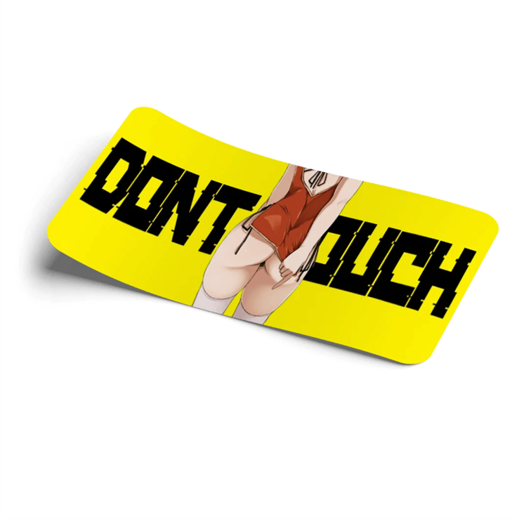 STRICTLY STATIC DONT TOUCH DECAL SLAP - The Drivers HQ
