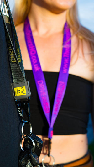 THE DRIVERS HQ WOVEN PREMIUM LANYARDS - The Drivers HQ