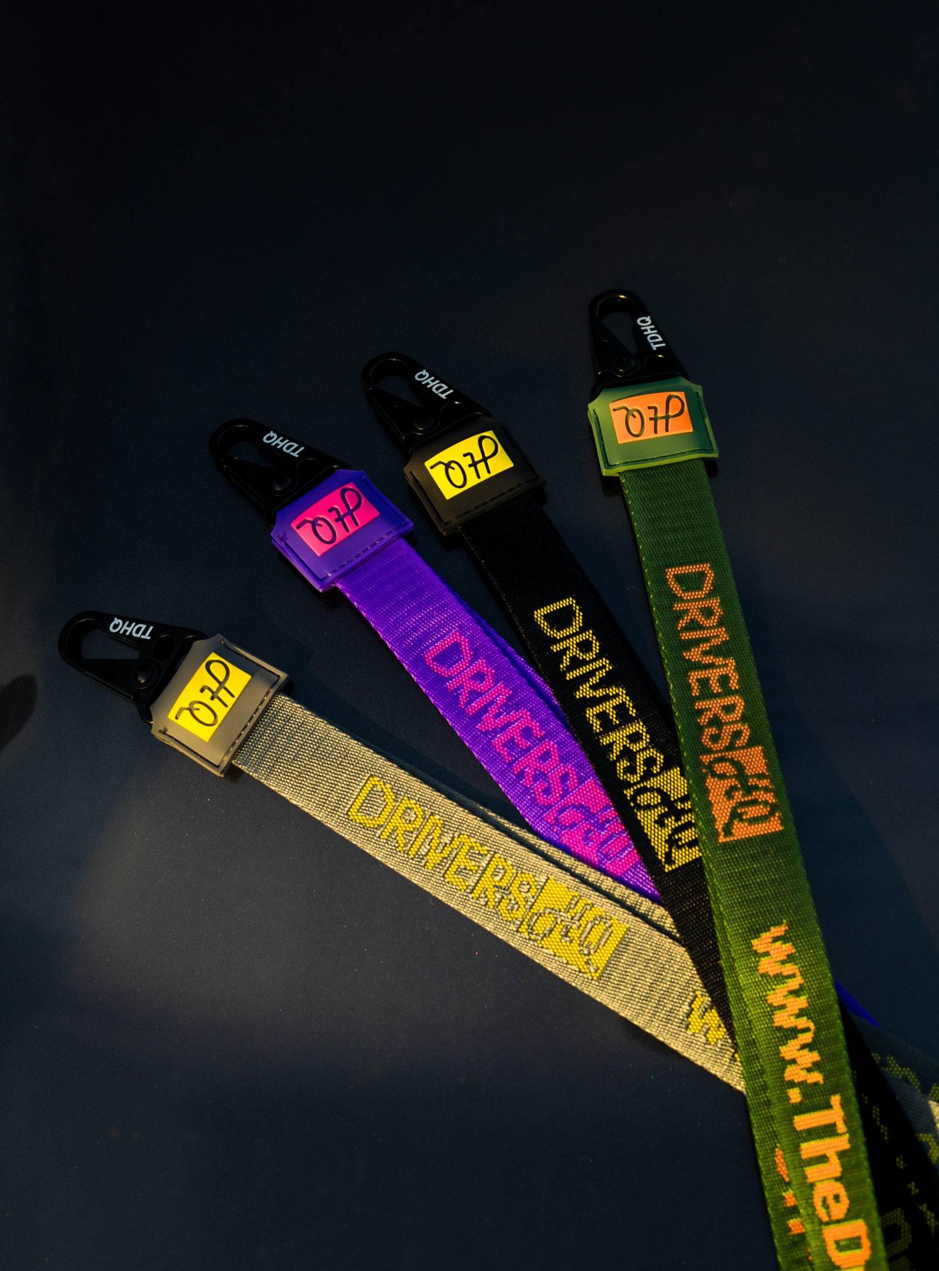 THE DRIVERS HQ WOVEN PREMIUM LANYARDS - The Drivers HQ
