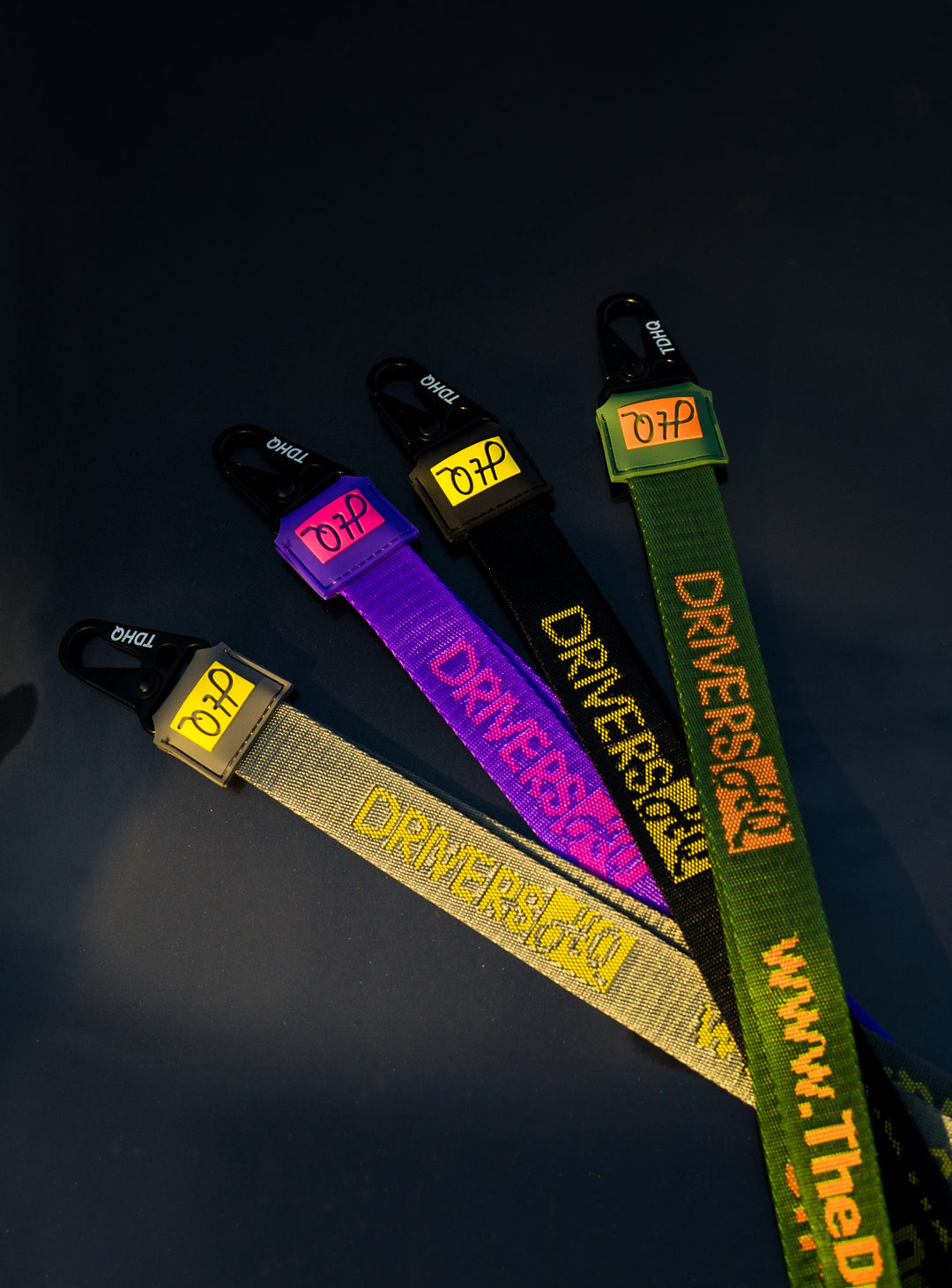 THE DRIVERS HQ WOVEN PREMIUM LANYARDS