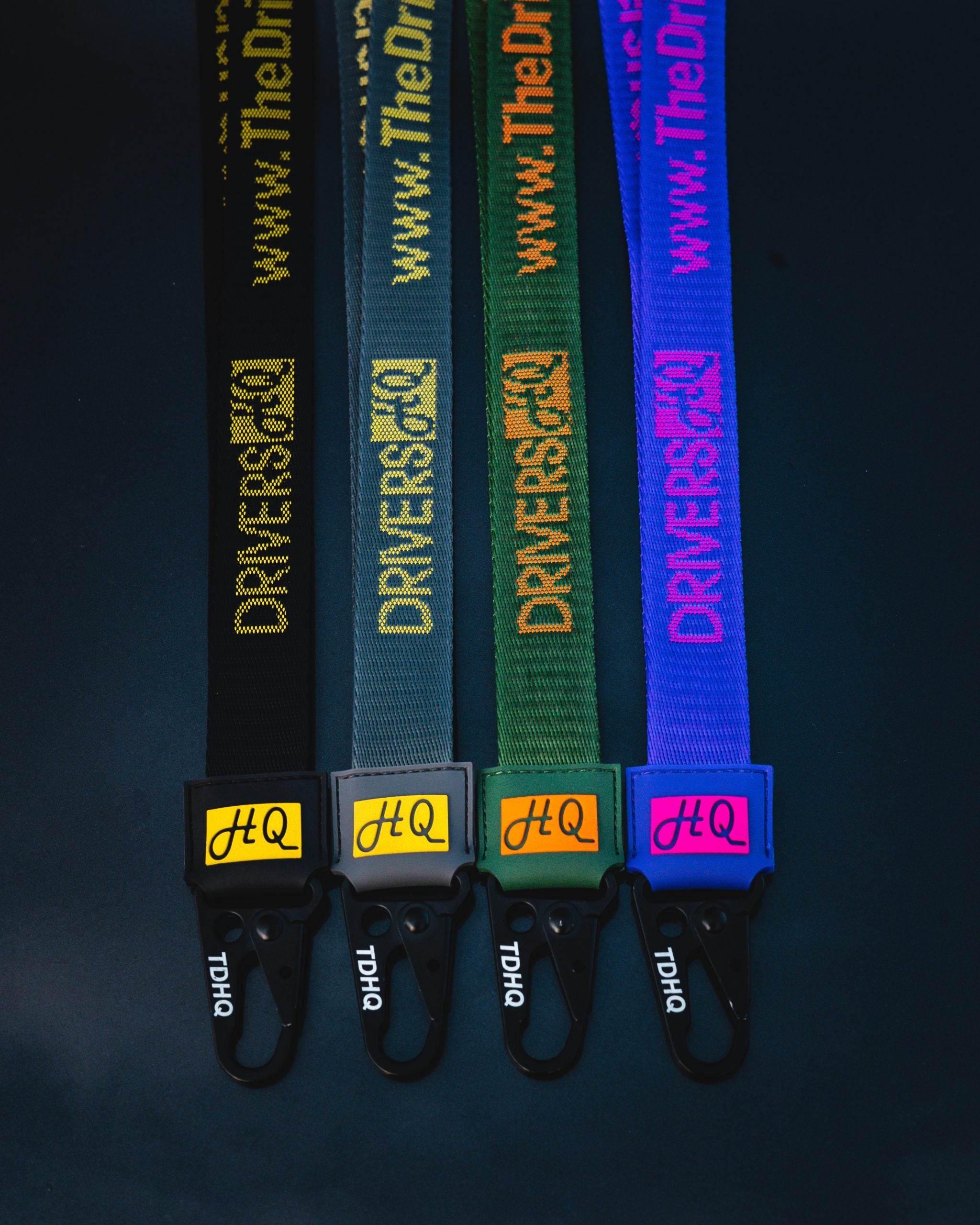 THE DRIVERS HQ WOVEN PREMIUM LANYARDS - The Drivers HQ