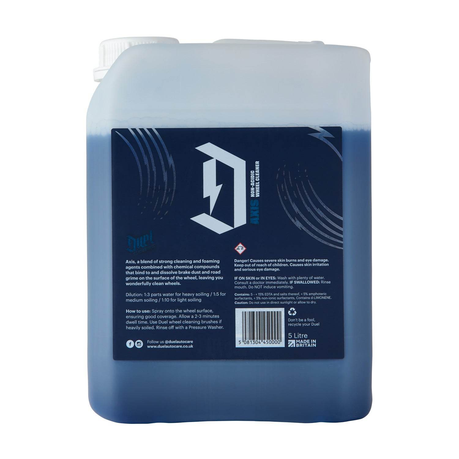 Duel Axis Acid Free Wheel Cleaner - The Drivers HQ