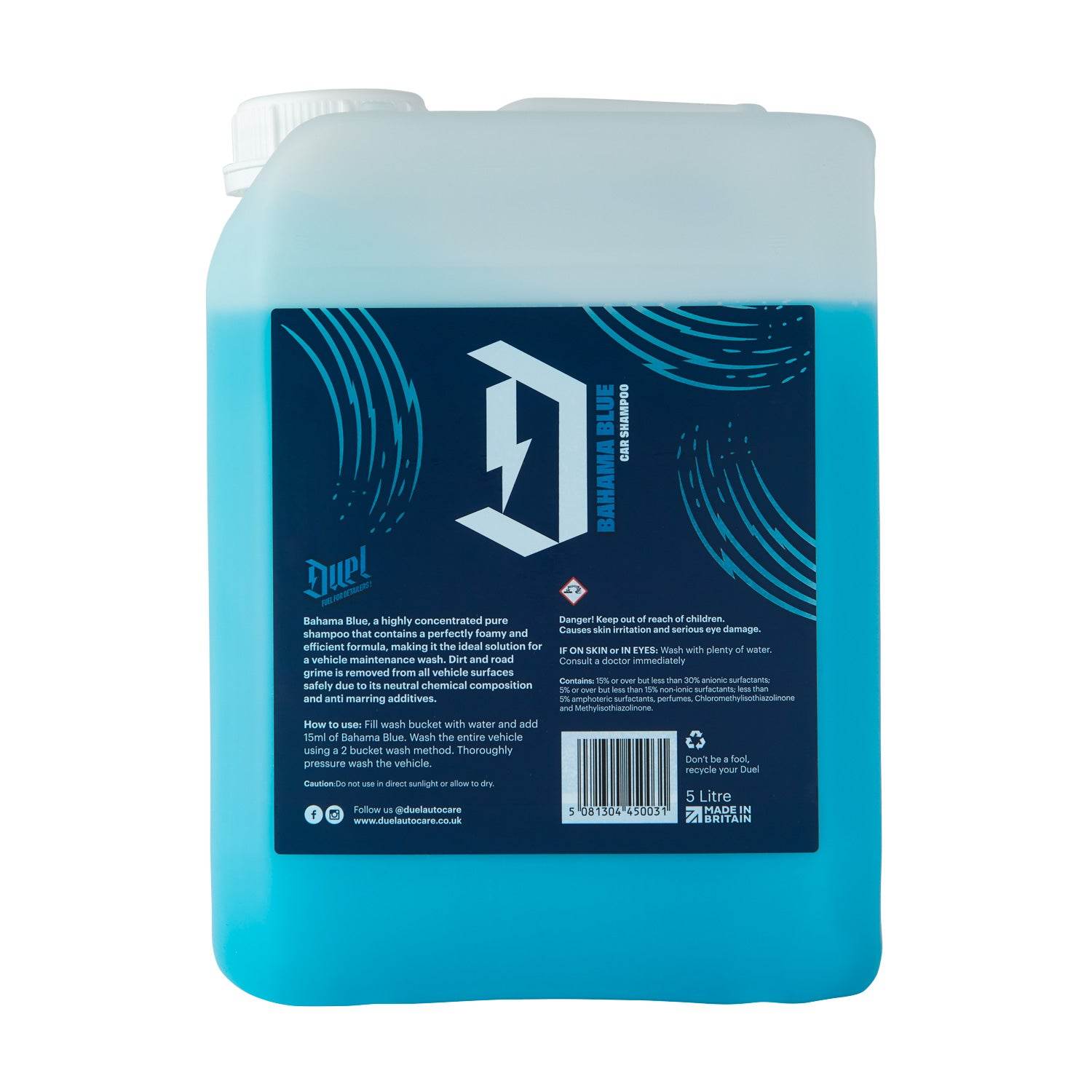 Duel Bahama Blue Shampoo - The Drivers HQ