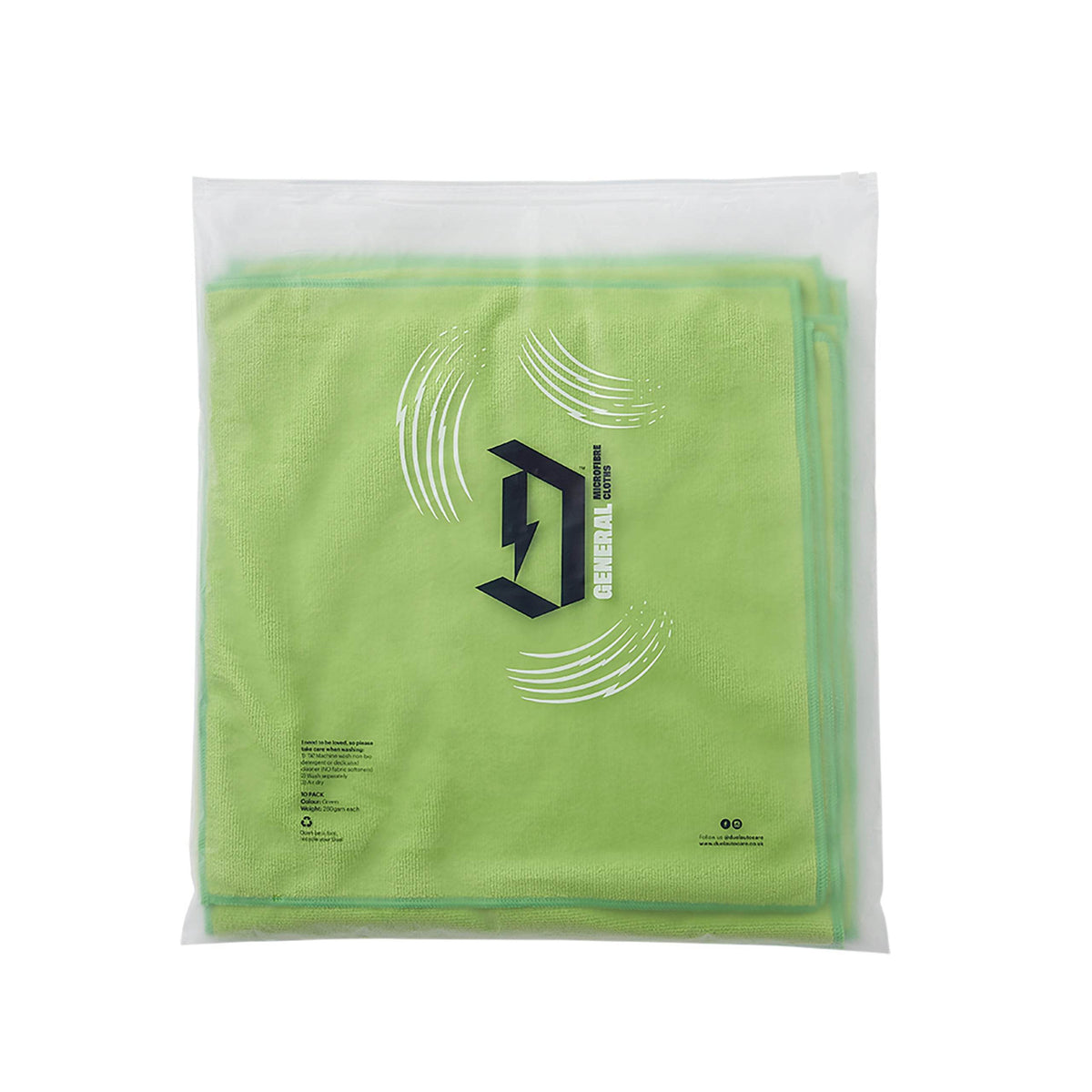 Duel General Purpose Microfibre Cloths 10 Pack - The Drivers HQ