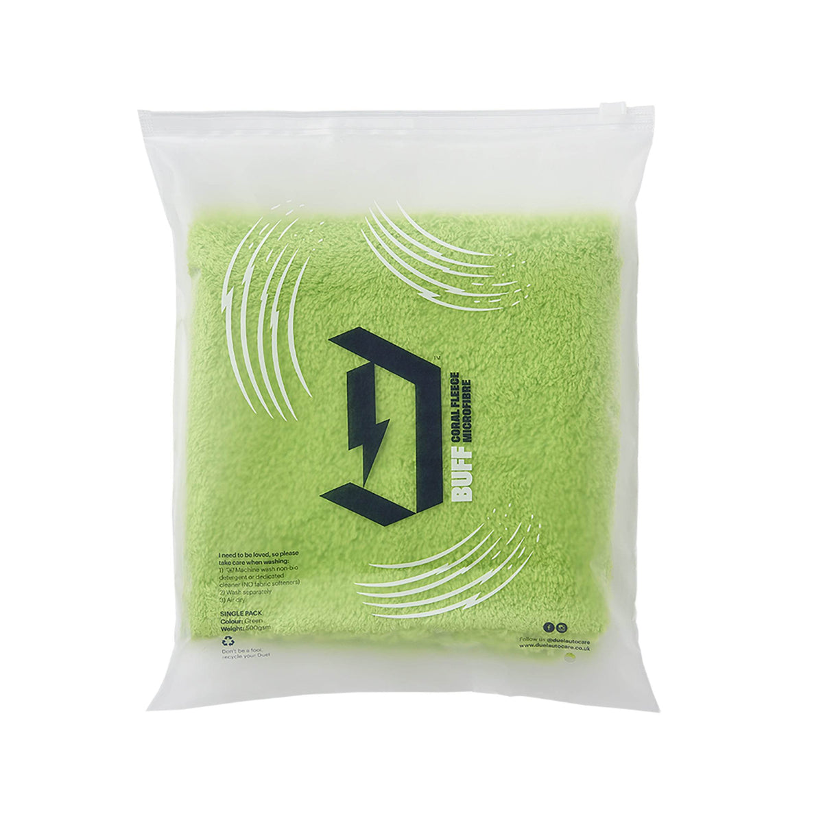 Duel Coral Fleece Microfibre Cloth - The Drivers HQ