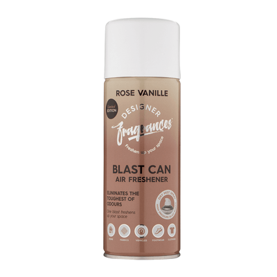 Designer Fragrances Blast Can Rose Vanille - The Drivers HQ