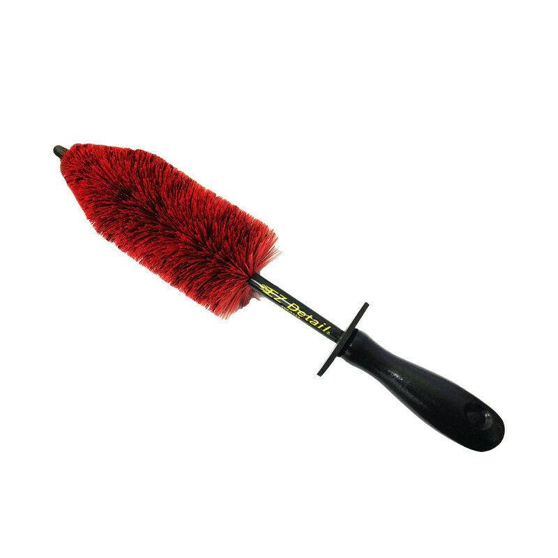 EZ Detail Small Wheel Brush Red - The Drivers HQ