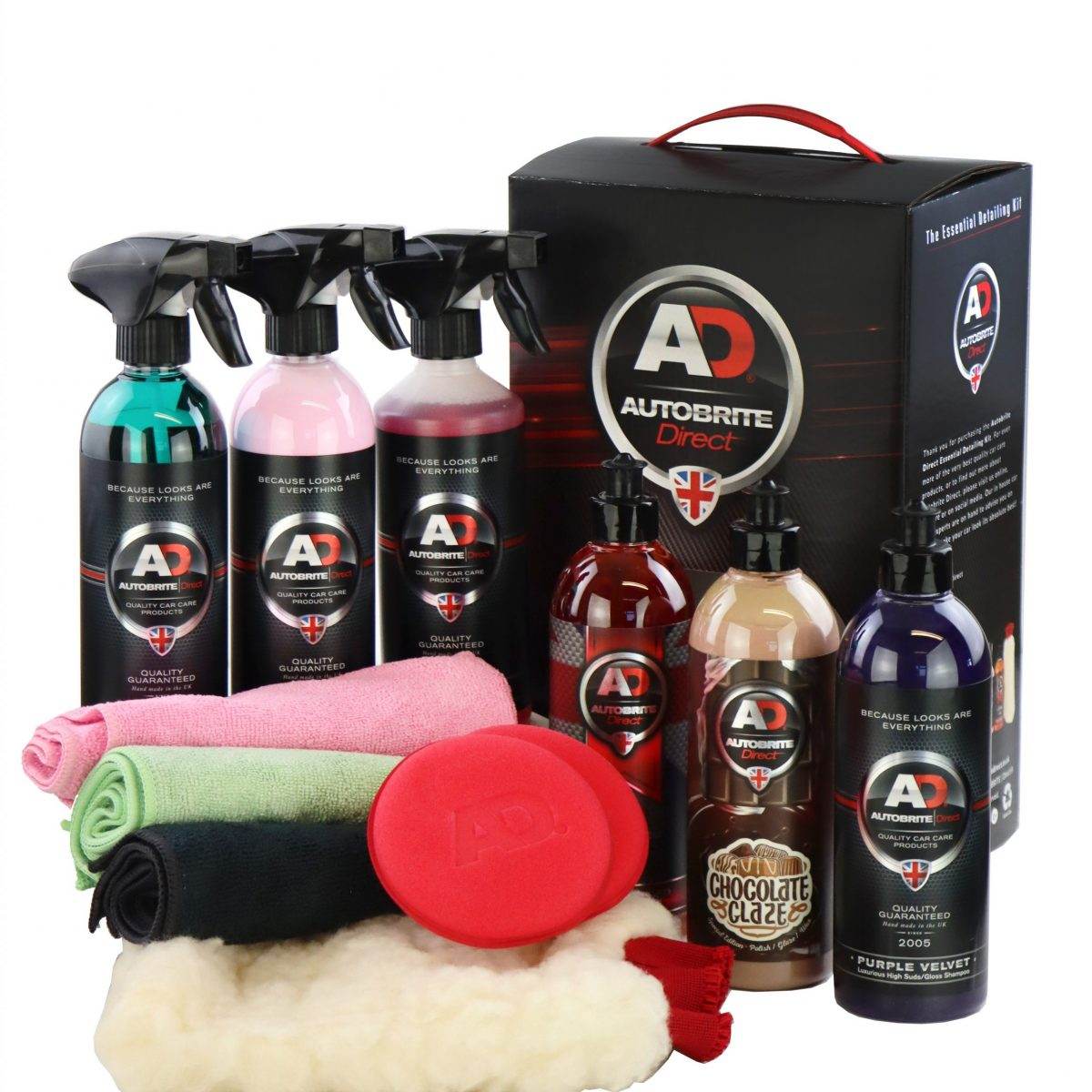 AUTOBRITE DIRECT ESSENTIAL DETAILING KIT - The Drivers HQ