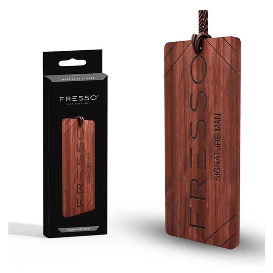 Fresso Wooden Pendant - Signature Man - The Drivers HQ