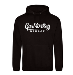 Gas Monkey Garage Large Script Logo Hoodie - Black