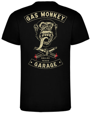 GAS MONKEY RIDE ON T-SHIRT (BLACK) - The Drivers HQ