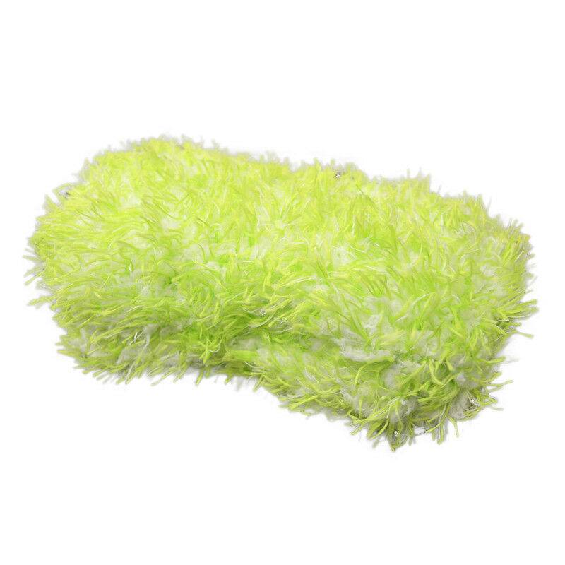 Mammoth Green Gremlin Fluffy Microfibre Wash Sponge - The Drivers HQ
