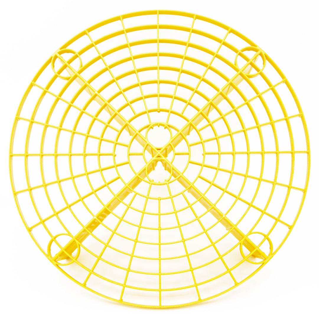 GRIT GUARD OFFICIAL BUCKET GRITGUARD - YELLOW - The Drivers HQ