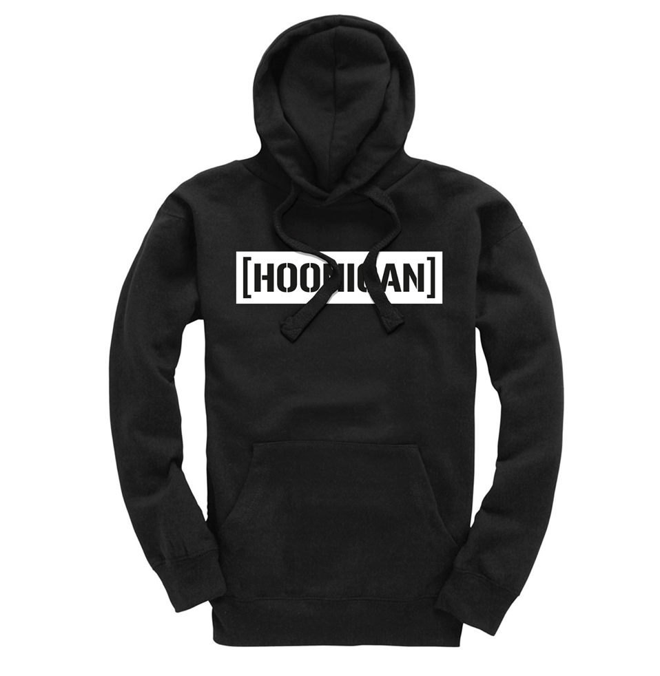 HOONIGAN CENSOR BAR BW HOODIE (BLACK)