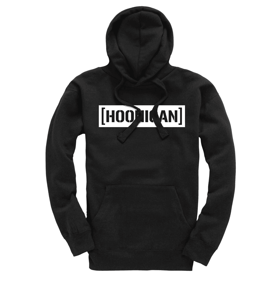 HOONIGAN CENSOR BAR BW HOODIE (BLACK) - The Drivers HQ