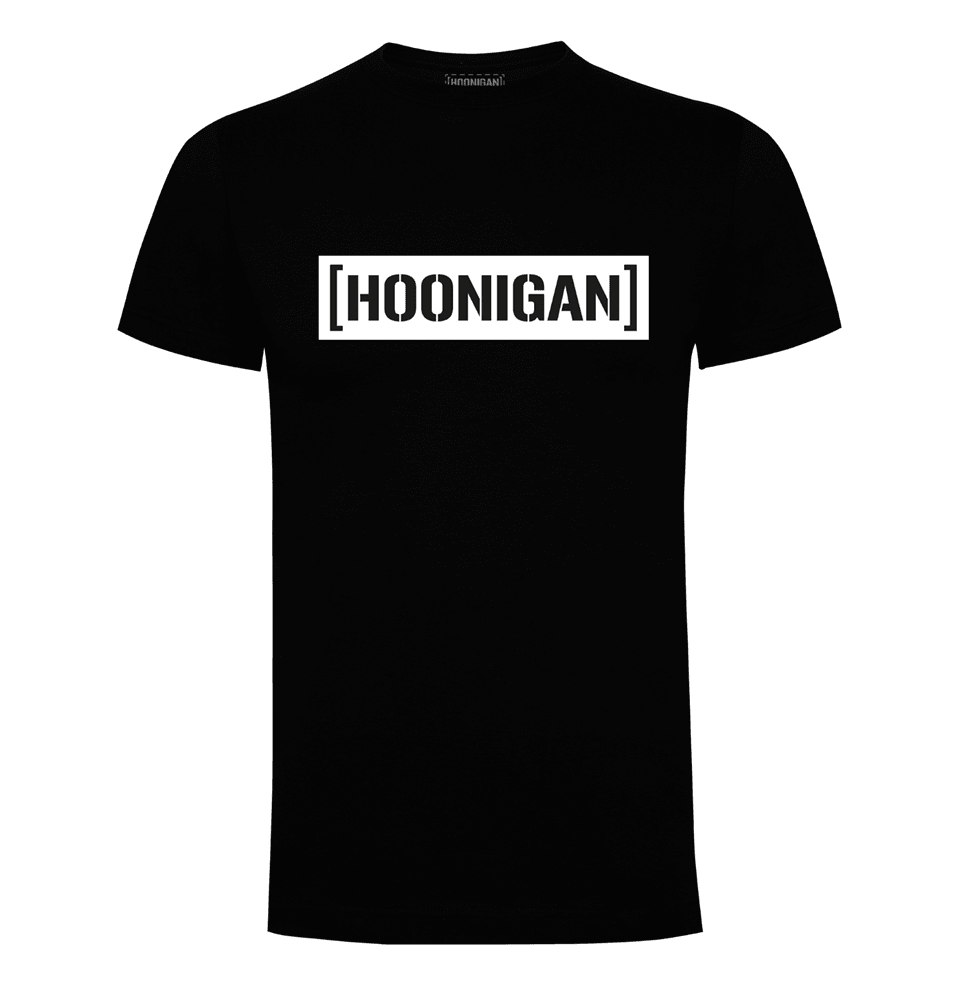 Hoonigan Maglietta Ufficiale Ken Block Slime Censor Bar SS – Nero 100% Cotone
