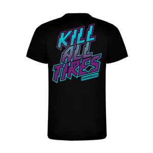 Hoonigan Kill All Tyres Fade TP T-Shirt (Black) - The Drivers HQ