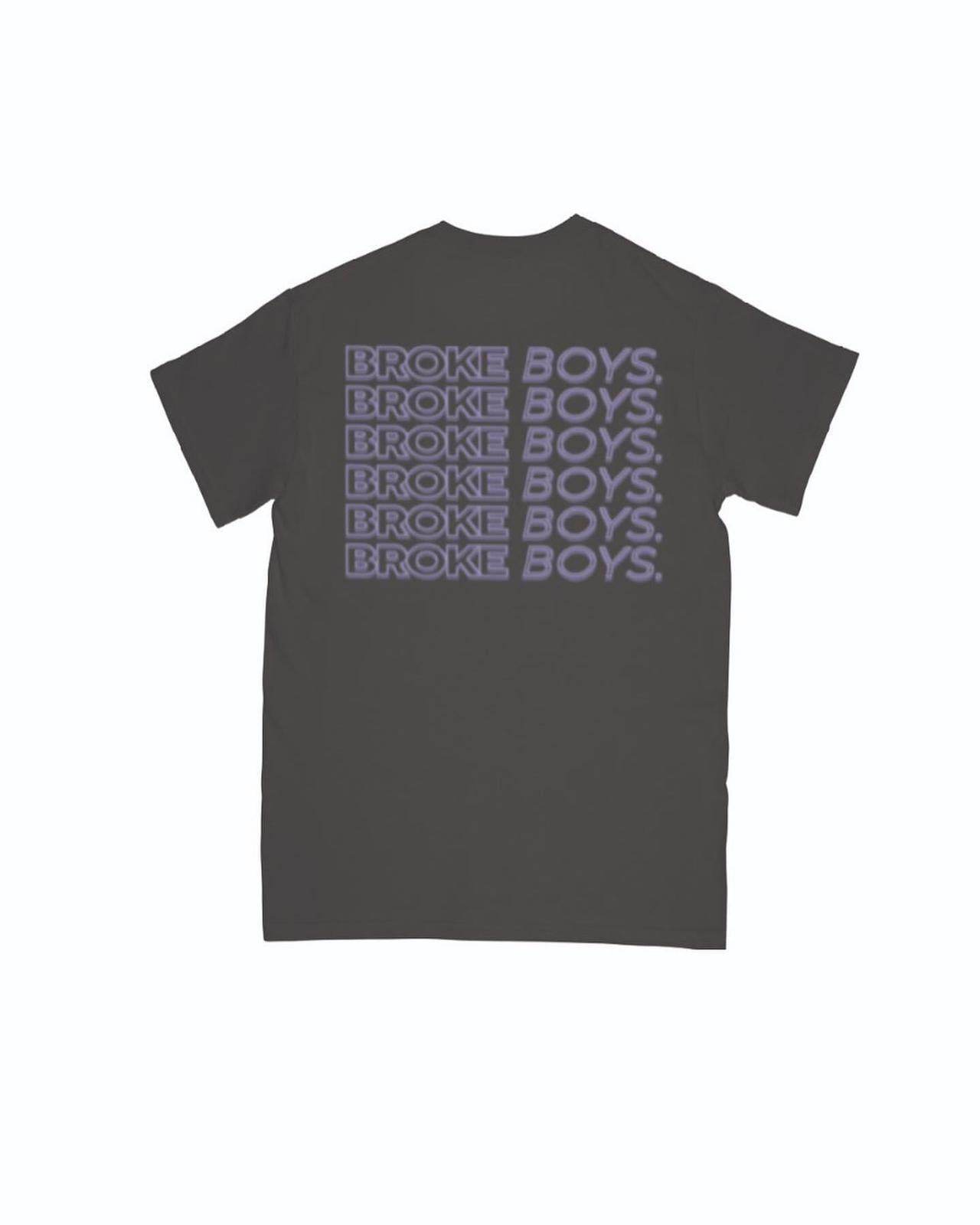 BROKE BOYS BLURRED EDGE LOGO TEE - The Drivers HQ
