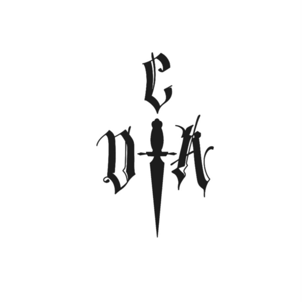 CROSSED DAGGER APPAREL 10CM CDA LOGO DECAL - The Drivers HQ