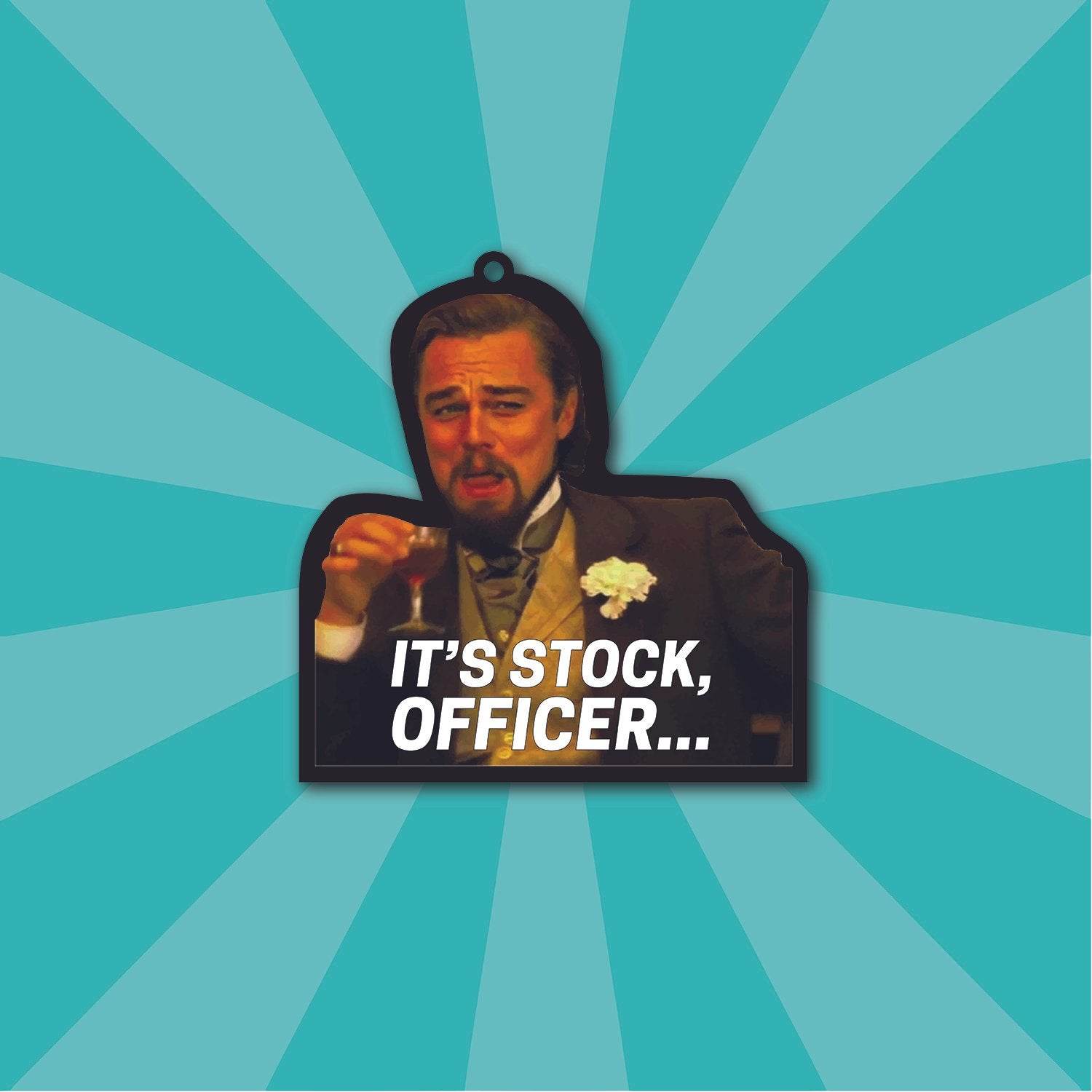 SDFresh It's Stock Officer Air Freshener - Vanilla - The Drivers HQ