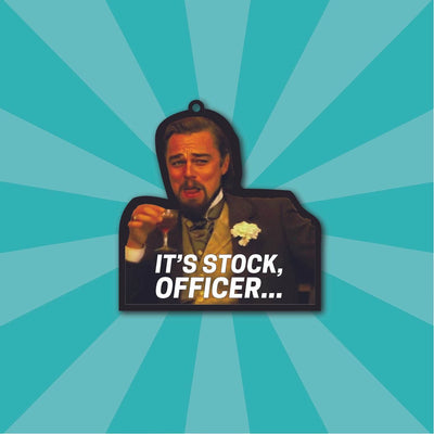 SDFresh It's Stock Officer Air Freshener - Vanilla - The Drivers HQ