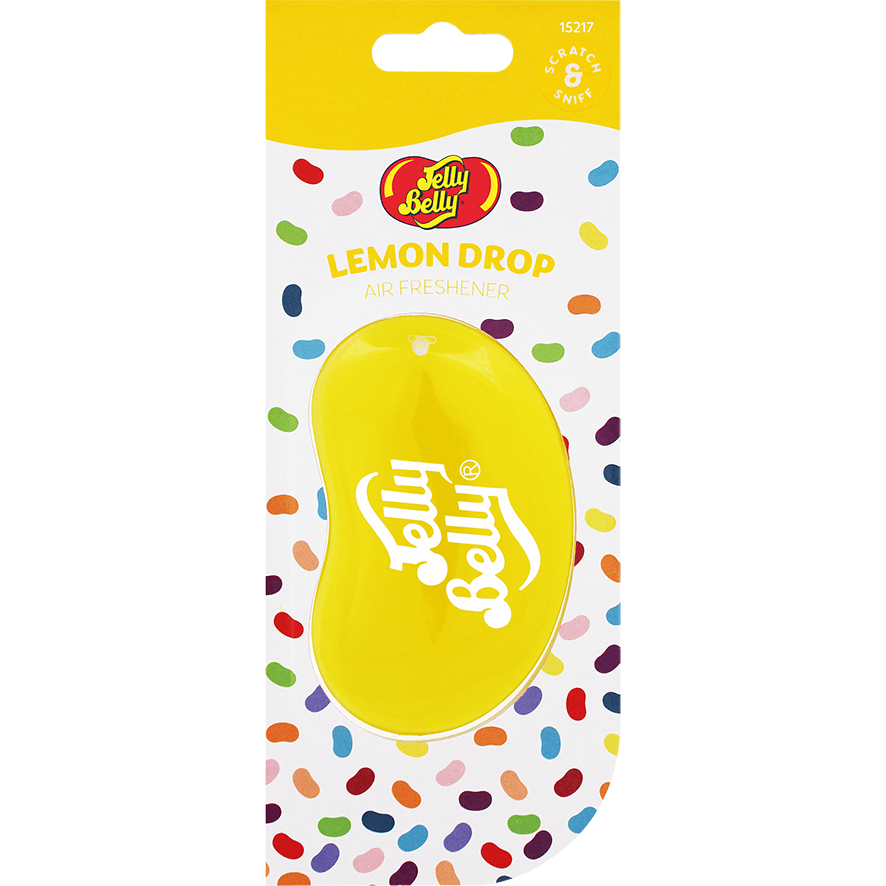 JELLY BELLY LEMON DROP - 3D AIR FRESHENER - The Drivers HQ