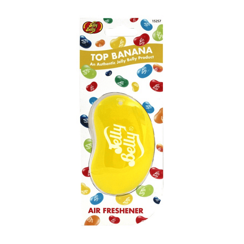 JELLY BELLY TOP BANANA - 3D AIR FRESHENER - The Drivers HQ