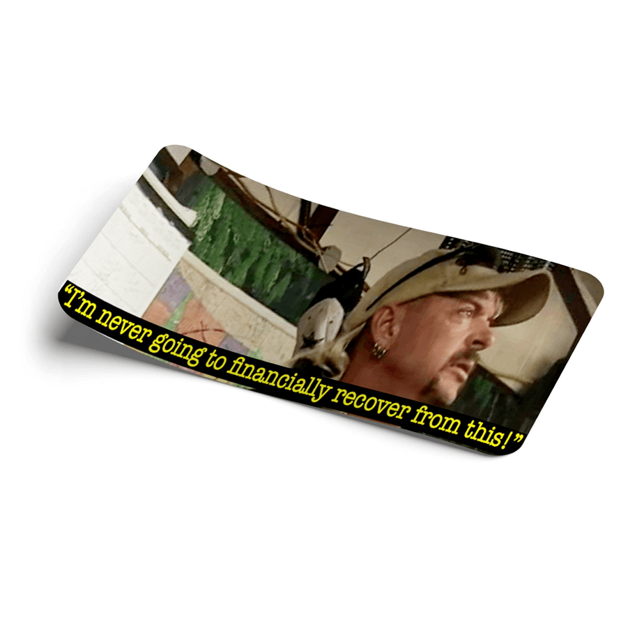 Strictly Static Joe Exotic Slap Sticker - The Drivers HQ